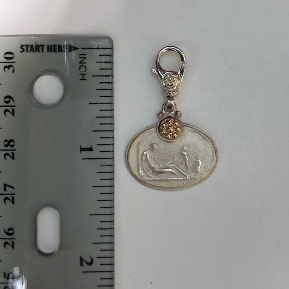 Sterling/ 14K Tagliamonte Earrings & Pendant - Picture 7 of 7